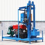 Drilling Rig - 200-500m Portable Tractor Mounted Trailer Water Well Drilling