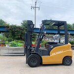 Stacker Manufacturer - 1ton Self Loading Portable Manual Semi Electric Stacker