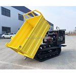 Dumper Manufacturer - 500kg-1ton Mini Tractor Crawler Walk Behind Garden Dumper