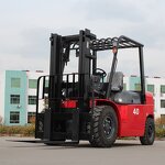 Forklift Manufacturer - 2-4ton Electric Portable Wheel Small All Terrain Forklift