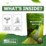 Matcha Mushroom Coffee Supplier - Organic Japanese Instant