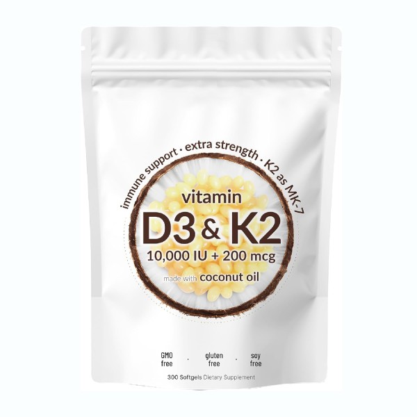 维生素D3 K2软胶囊供应商-高纯度非转基因代工
