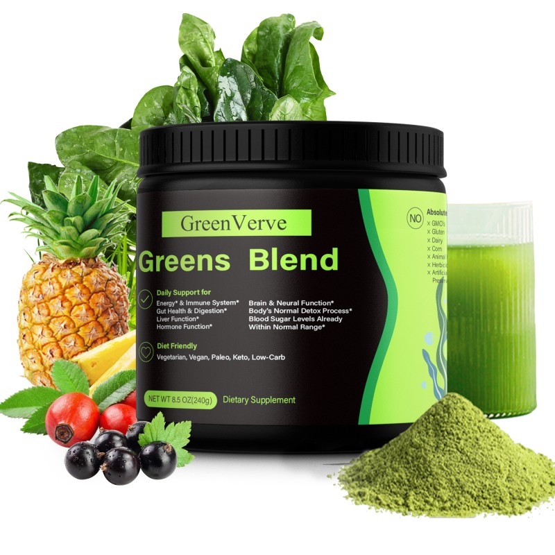 Super Greens Powder Manufacturer - Wild Grass Spirulina Blend