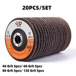 Flap Disc Manufacturer - 40-80 Grit 115mm Aluminum Oxide for Metal/Wood/Stainless & OEM