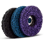 Strip Disc Manufacturer - 4-1/2 Inch Rust Removal Poly for Angle Grinders Straight Grinders