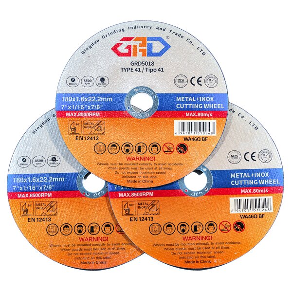 Cutting Disc Manufacturer - 7 Inch 180x1.6x22.23 for Grinder