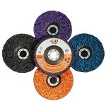 Abrasive Disc Manufacturer - Factory Wholesale 4'' Black for Paint and Rust Removal & OEM