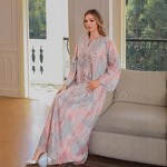 Kaftan Abaya - New Elegant Embroidered Middle Eastern Eid Autumn