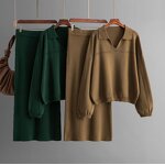 Long Skirt - 6 Colors Fashionable Long Chiffon Pleated Women Midi