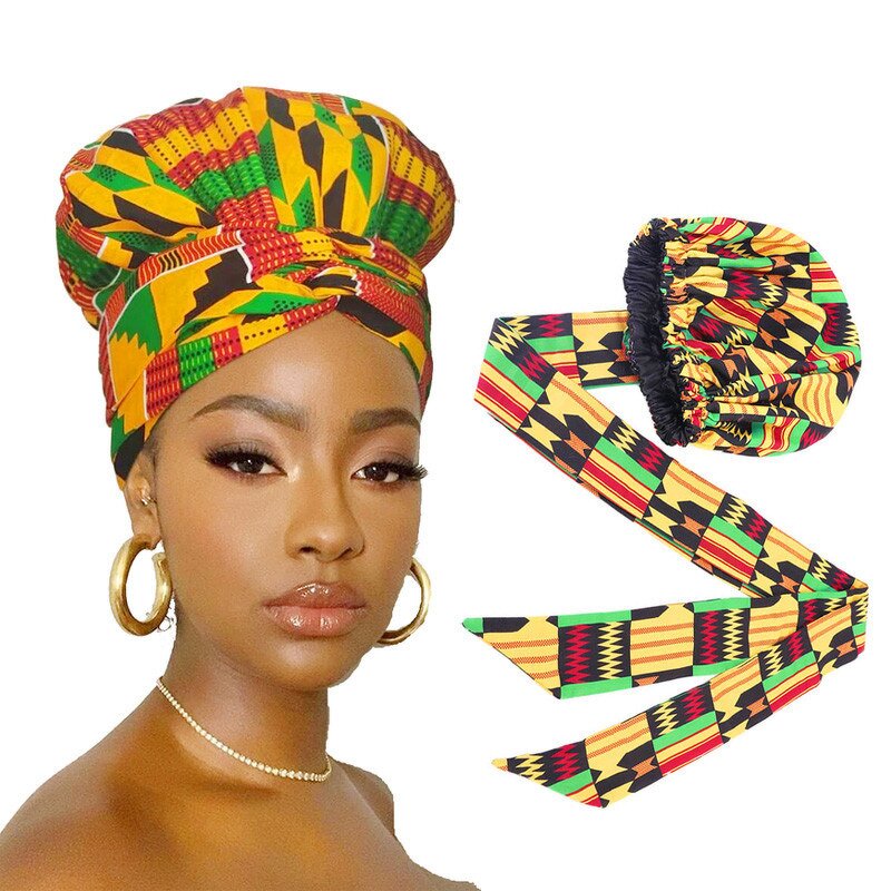 Ankara Bonnet - African Wax Print With Satin Lining Cotton Many Colors