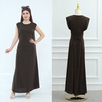 Inner Dress - 7 Colors Soft Nida Abaya Under Slip With Strings Muslim