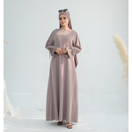 Abaya Manufacturer - 2025 Ramadan Eid 6 Colors Dubai Plain Nida Adjustable Strings