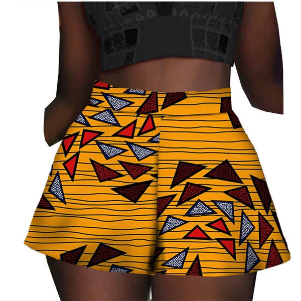 African Shorts - Kitenge Cotton Wax Ankara Beach Woven Small Order
