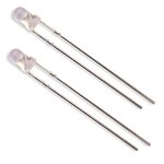 Bi-Color LED - T-1 3/4 5mm Red/Green Common Anode/Cathode Panel Indicator