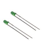 LED Lamp - T1 3/4 Inch 475-500nm Bluish Green Water-Clear 3/5mm