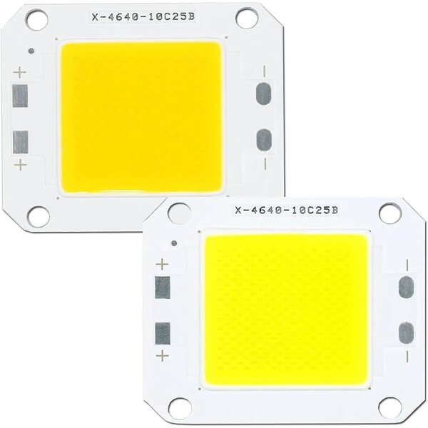 COB LED Module - 120x120mm 5000K Green 120W High CRI Horticulture