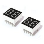 7-Segment Display - 1.2 inch Single Digit PCB Based LED Display