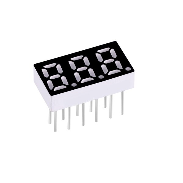 7-Segment Display - 0.28 Inch Single Digit PCB Based Electronic Component