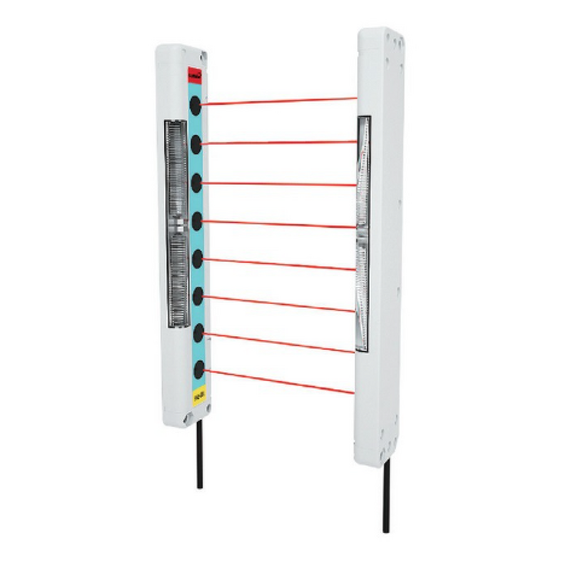 Safety Light Curtain - Intelligent Ultra-thin Infrared Reflector NA2-N8/N12-PN
