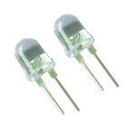 LED Diode - Deep Red 5/8/10MM 660-700nm Water Clear Lens InGaAs