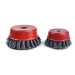 Wire Cup Brush - DB IMPA510766-68 Industrial Steel Rust Removal Dust-Proof