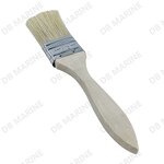 Paint Brush - IMPA510101-09 Wooden Handle Flat Bristle Industrial Wall