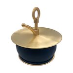 Drain Plug - DB IMPA232481-88 16.5X20X20cm Marine Deck Drain Hole Bolt