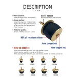 Scupper Plug - DB IMPA232481 45MM Industrial Grade Brass Ship Use Plug