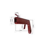 Reverse-Flow Coupling - IMPA850303 Brass M16 X P1.5 Female Thread