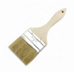 Paint Brush - IMPA510101-09 Wooden Handle Flat Bristle Industrial Wall