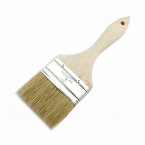 Paint Brush - IMPA510101-09 Wooden Handle Flat Bristle Industrial Wall