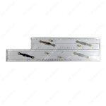 Parallel Ruler - IMPA371001/37002 450mm Plastic Plain Marine Parallel
