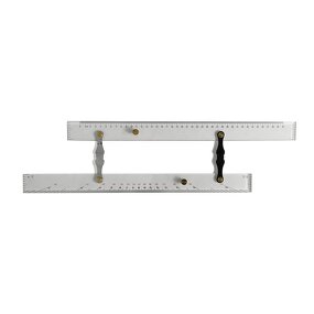 Parallel Ruler - IMPA371001/37002 450mm Plastic Plain Marine Parallel