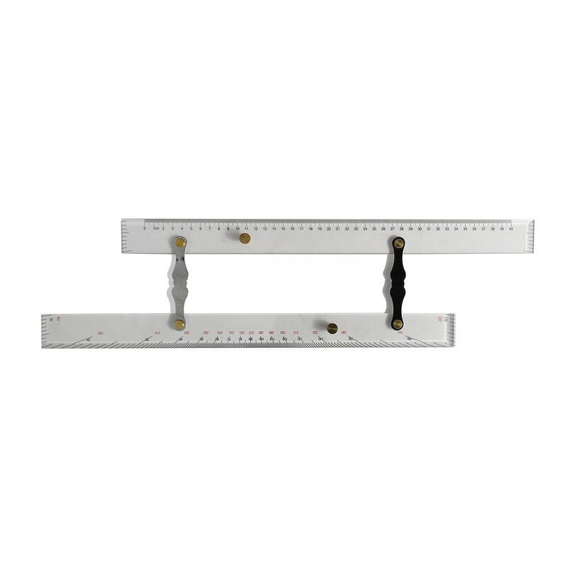 Parallel Ruler - IMPA371001/37002 450mm Plastic Plain Marine Parallel