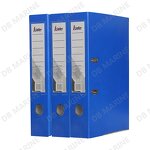 Letter File - 470201 Blue Office Hard Cover with Lever Fastener Letter File