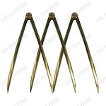 Chart Divider - IMPA371011-13 Marine Brass Chart Room Compasses Divider