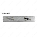 Parallel Ruler - IMPA371001/37002 450mm Plastic Plain Marine Parallel