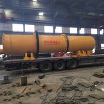 Rotary Dryer - Fly Ash Biomass Single Cylinder Aggregate River Sand 0.9-11t/h