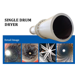 Rotary Dryer - Barley Malt Drum Machine Small Grain 7800kg Heavy Duty