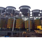 Spiral Concentrator - High Quality Limonite Gravity Spiral Chute Premium Mining