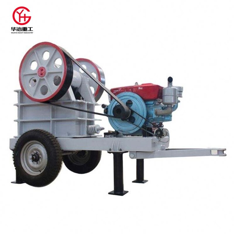 Jaw Crusher Manufacturer - Portable Rock Diesel 6-300t/h Mining Construction High Capacity