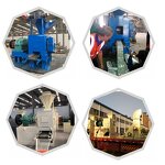 Ball Press Machine - HUAYE 360 Type Manual Engine Biomass 3-5t/h Briquetting