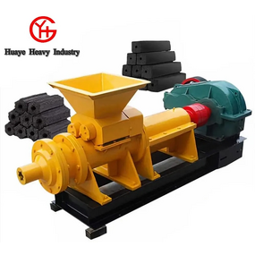 Briquette Machine - Energy Saving BBQ Charcoal 1-2t/h Pulverized Coal Rod Extrusion