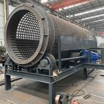 Screen Machine - Top Soil Mobile Compost Drum Small Stone Sawdust Wood Chips