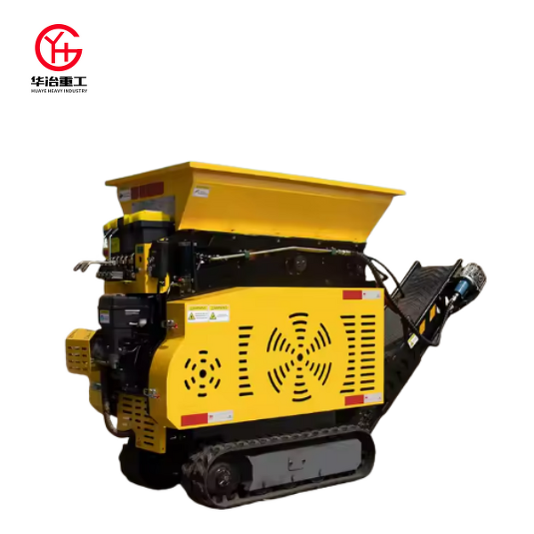 Mobile Crusher Manufacturer - Mini Diesel Stone Jaw Cone Crawler Small Mobile Crushing