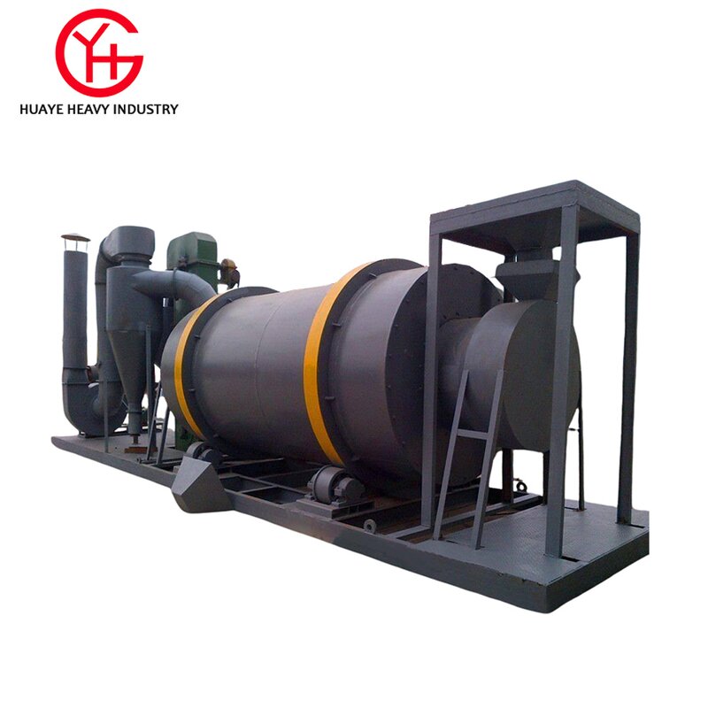 Rotary Dryer - HUAYE 3 Cylinder Coal Dust Sand 0.9-11t/h Low Energy
