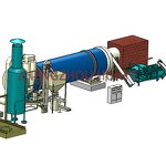 Rotary Dryer - Manufacturer Mineral Sand Mining High-temperature Drum Rotary Dryer