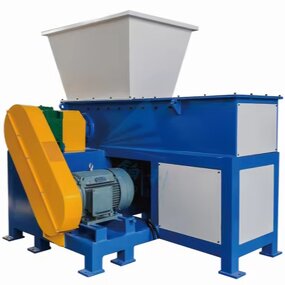 Shredder Machine - Plastic Paper Industry Double Shaft Core Motor Component