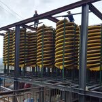 Spiral Separator - High-Efficient Gravity Spiral Chute New Core Components Pump Gear