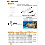 LED Driver Manufacturer - KSPOWER HT Series 40W-320W Triac Dimmable IP65 for LED Lighting